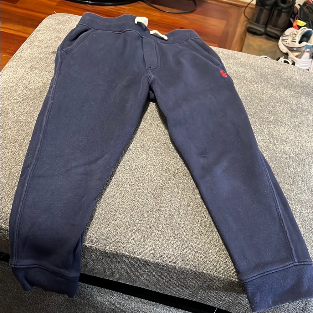 Navy Blue Kids Polo Ralph Lauren Sweatpants